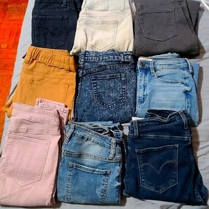 Bundle of jeans size 5/6